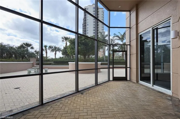 Unfurnished sunroom with a healthy amount of sunlight