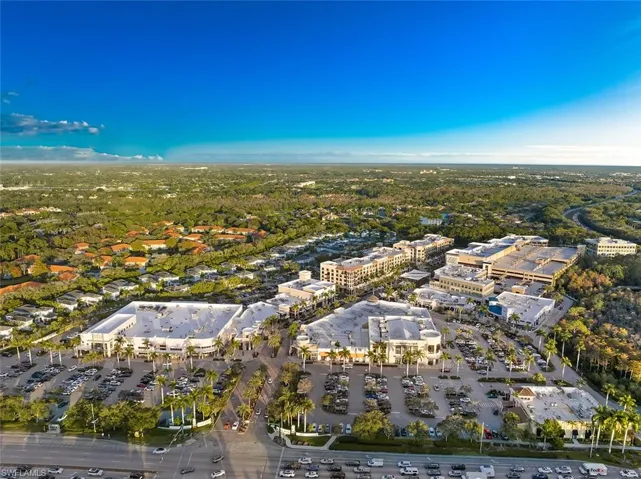 Aerial view of property's location