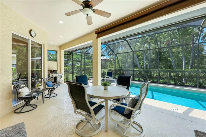 Perfect outdoor pool area