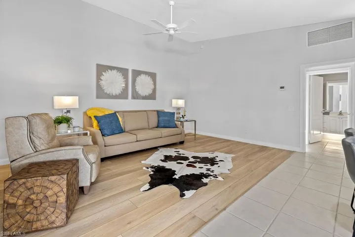 Family room with plenty of space to add your personal touches.
