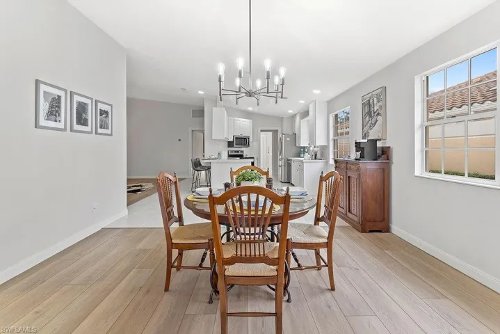 Dining Room towards kitchen area