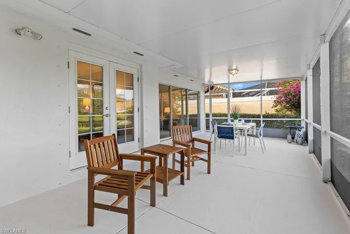 Lanai with access from sitting area and master bedroom