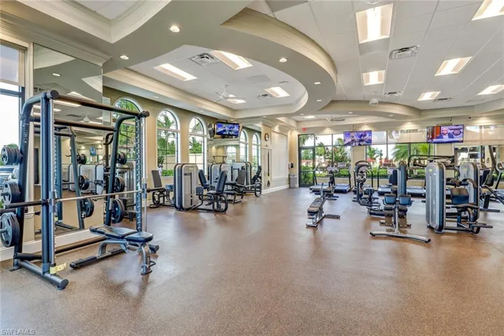 View of gym
