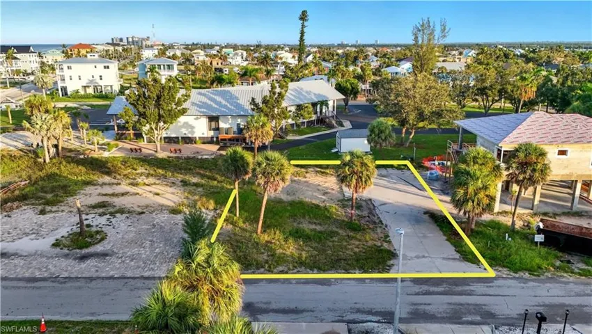Aerial view of residential area - Virtually Edited Image