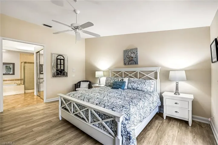 MASTER BEDROOM WITH ENTRY TO BATH
