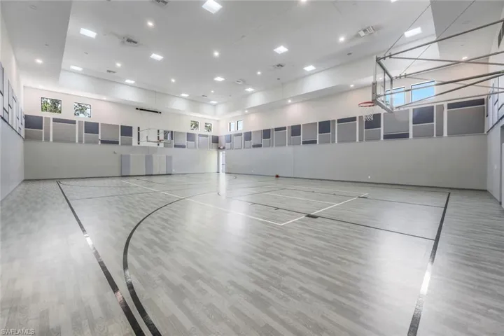 Indoor basketball