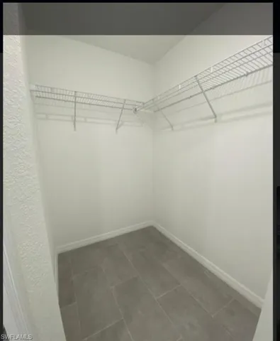 View of spacious closet
