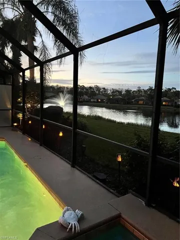 Night Lake View