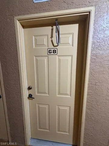 Garage door entrance