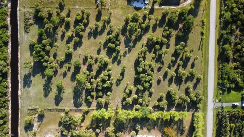 Bird's eye view featuring a rural view