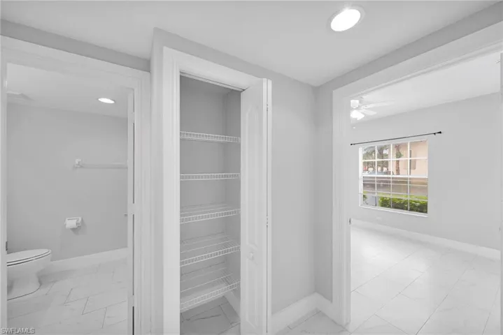 View of closet