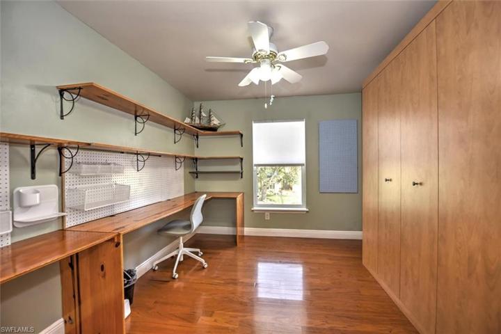 Upstairs Bedroom with Built-in Murphy Bed and Walk-in Closet