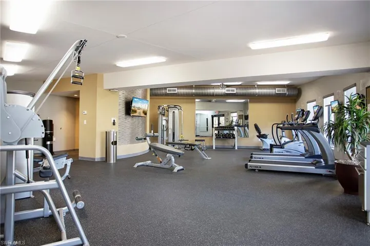 View of gym
