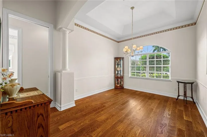Expansive Dining Room.