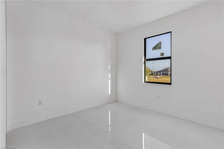 View of spare room