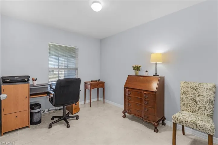 Office space featuring baseboards
