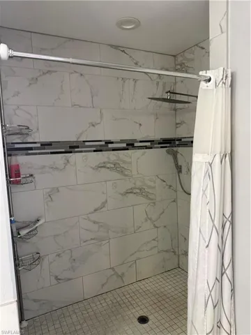 Full bath with a stall shower