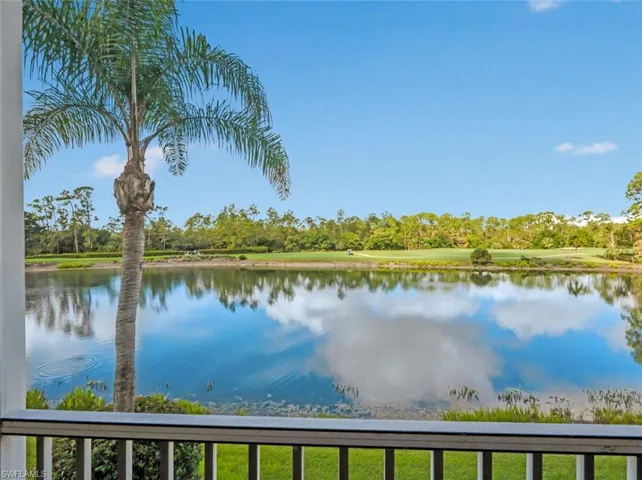 Water view featuring a tree filled landscape