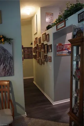 Hallway from dining room