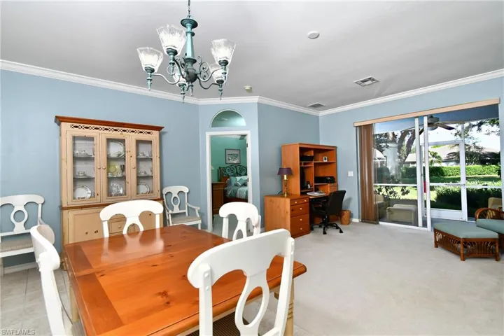 Crown molding throughout