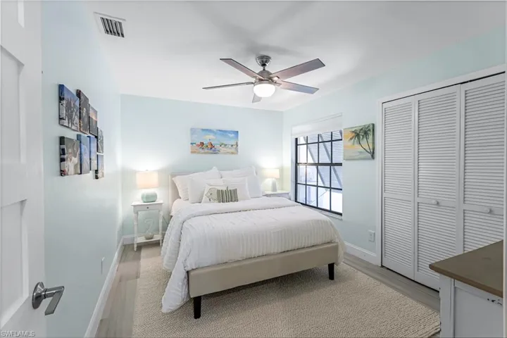All the comforts of home in this guestroom
