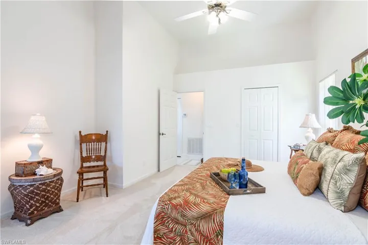 Primary Bedroom with walk-in closet