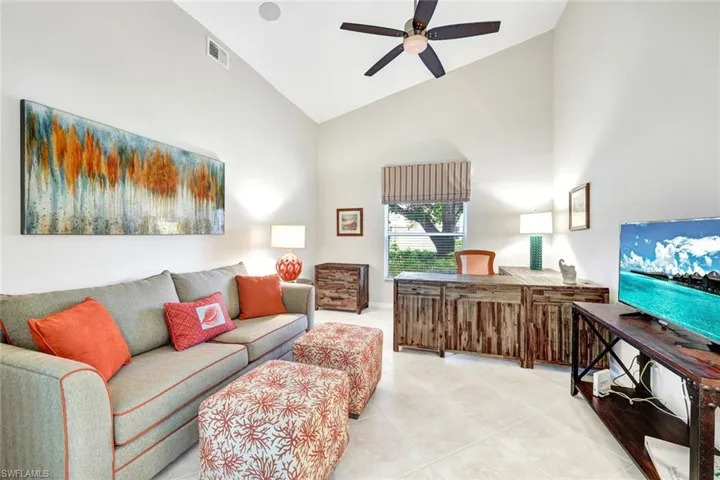 Large office easily made into 3rd bedroom. Sleeper sofa currently in place.