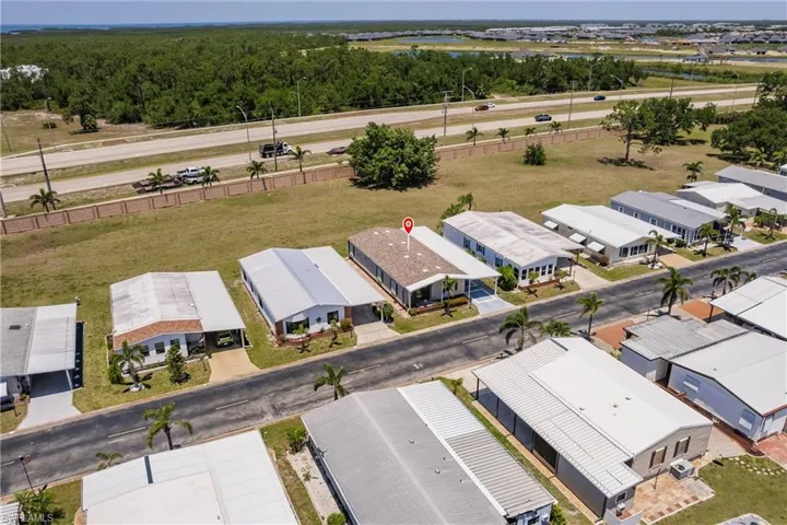 Drone / aerial view