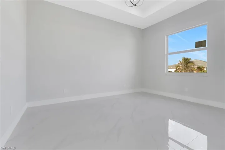 View of spare room