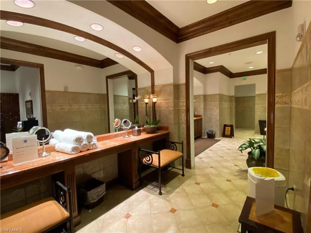 Fitness center womens bathroom