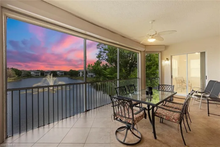 Evening on the lanai