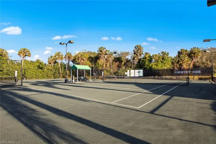 View of sport court