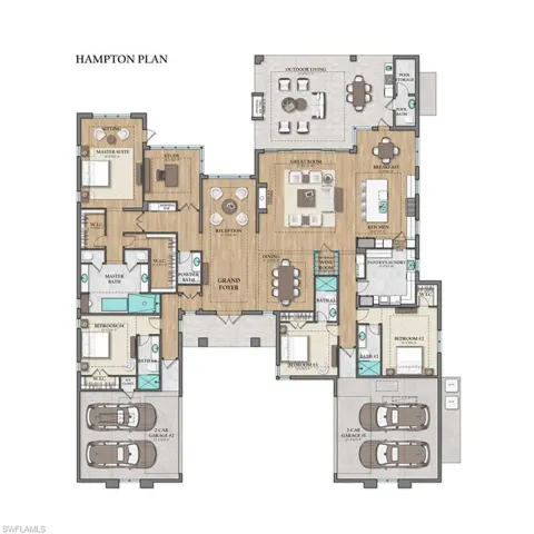 View of floor plan / room layout