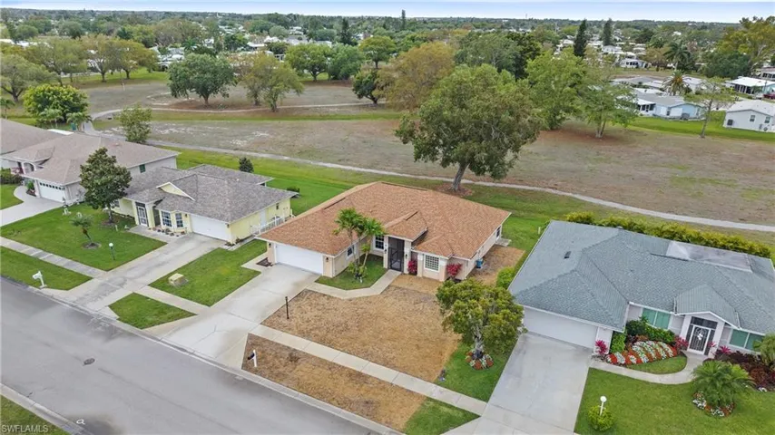 NEW SOD ON WAY!!! Aerial view of residential area