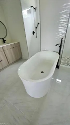 View of full bath