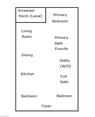 View of home floor plan