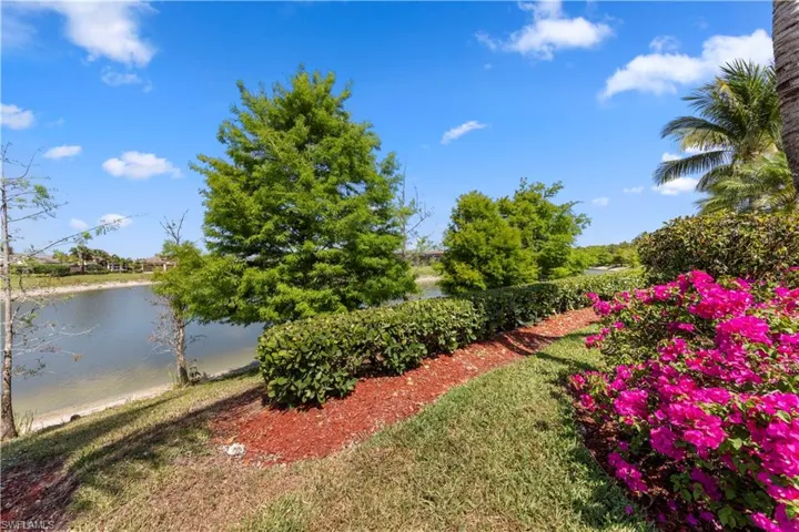 View of yard featuring a water view