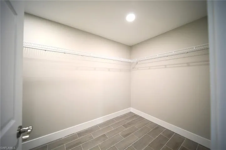 The Master Bedroom Has A Huge Walk-In Closet!