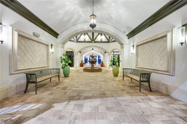 Community Health and Fitness center featuring a barrel ceiling and ornamental molding