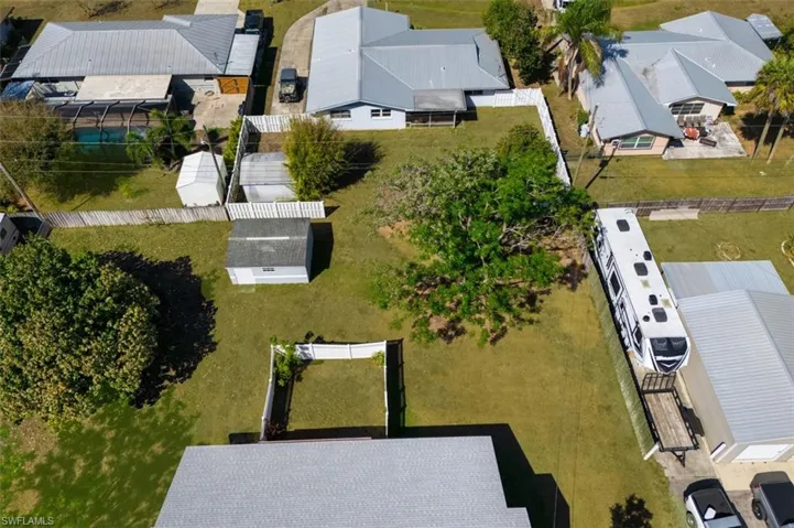 Fenced area for small dog