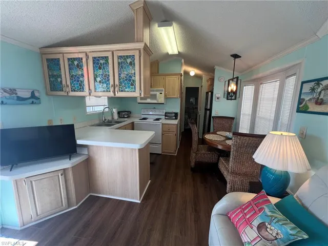 Kitchen with Wood Cabinetry