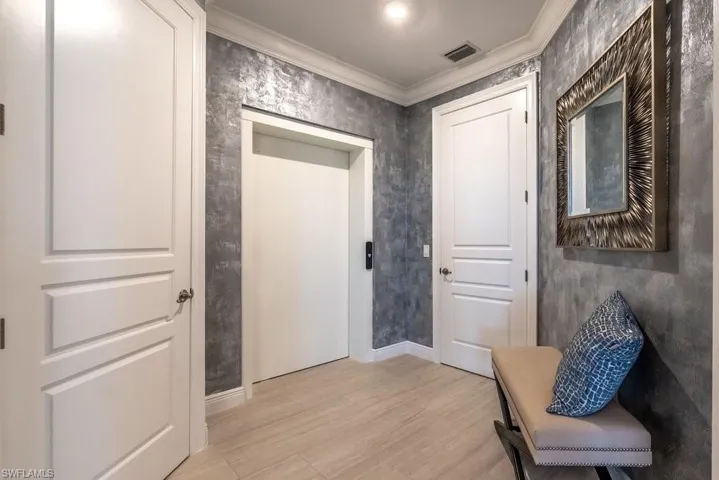 Elevator entry