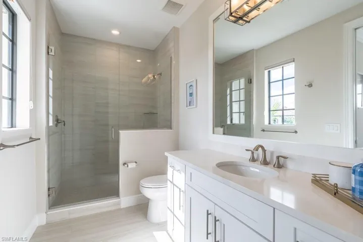 3rd full bath with walk in shower