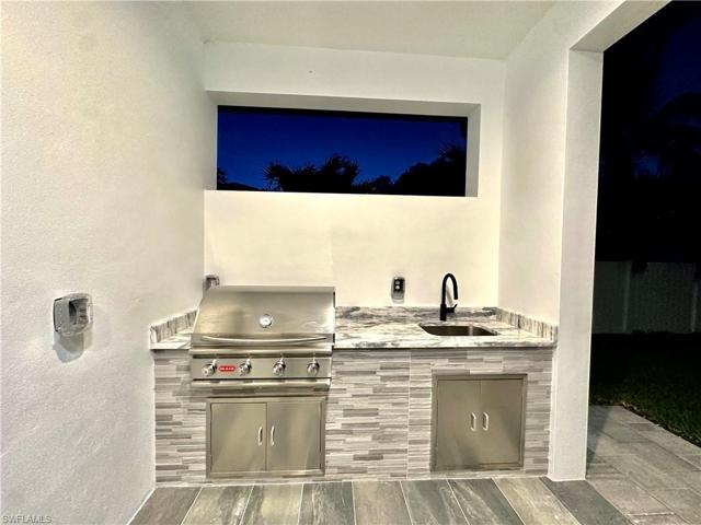 BBQ area