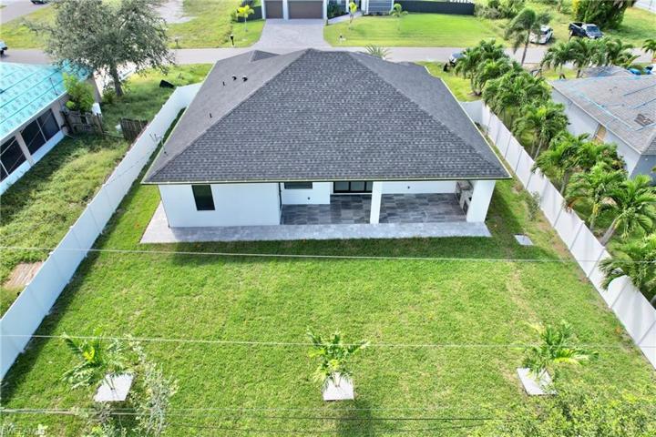 Aerial Back view