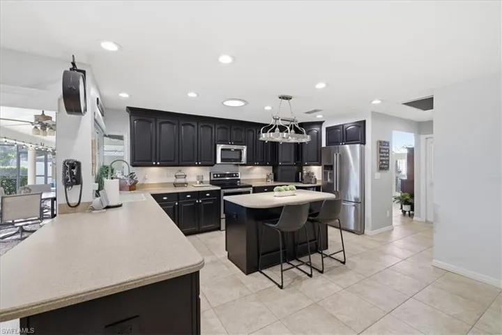 Kitchen with updated appliances