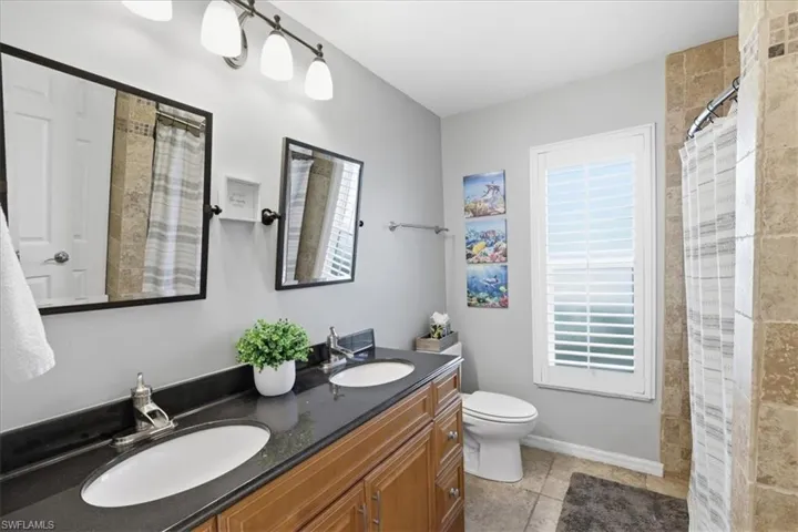 Jack and Jill bathroom
