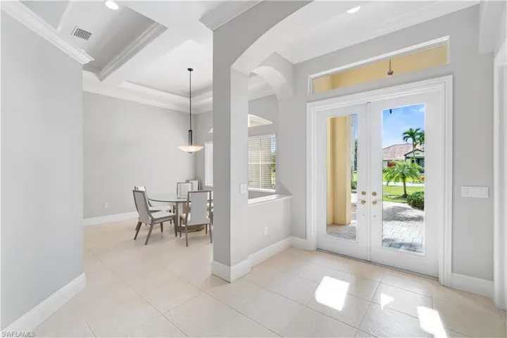 Front Door & Dinning Room