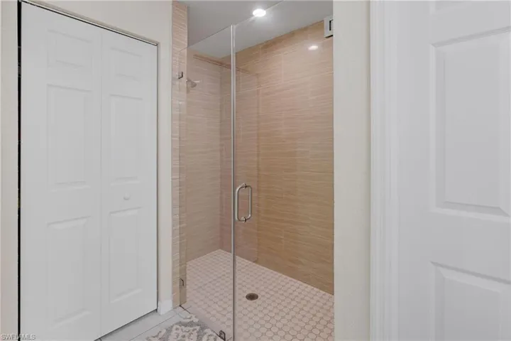 Bathroom with walk in shower
