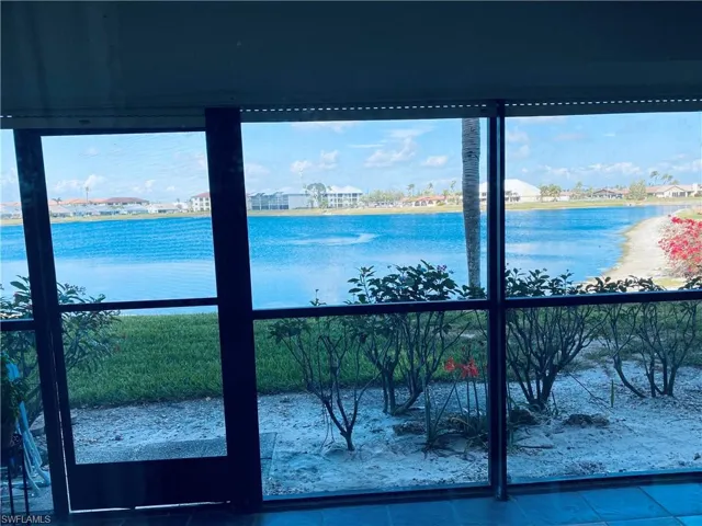 View from lakefront lanai